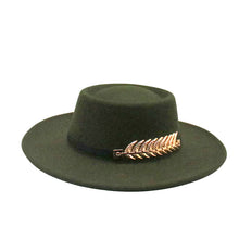 Load image into Gallery viewer, Autumn Winter Women Men  Vintage Fedora Women's Foldable Short Brim  Floppy Hat Gentleman Elegant Warm Hats Lady Party Luxury Caps Classic Summer Beach Sun Hat
