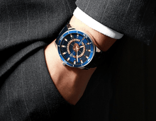 Load image into Gallery viewer, Men's  Modern Sports Waterproof Watch Luxury Unique Design  Fluorescent Hands Perfect Gift
