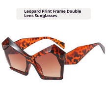 Load image into Gallery viewer, Oversized Square Cateye Polarized Sunglasses Big Trendy Style Fashionable Personality Big Frame Sunglasses New Fashionable &amp; Popular Street Style Sunglasses For Women
