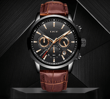 Load image into Gallery viewer, Men's  Waterproof Watch With Chronometers Day View Sport Analog Watches Excellent Look Perfect Gift For Him
