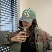 Load image into Gallery viewer, Plus Sized Deepening No.56 Baseball Cap — Oversize Sun-Proof Face Slimming Design
