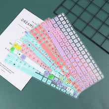 Load image into Gallery viewer, 15.6 inch Notebook Laptop Keyboard Cover Protector Keyboard Skin Protector For Gaming Lovers Perfect Fit Silicone Skin Keyboard Covers For Laptops
