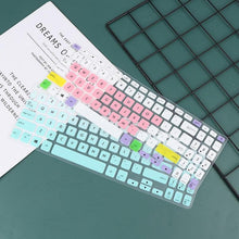Load image into Gallery viewer, 15.6 inch Notebook Laptop Keyboard Cover Protector Keyboard Skin Protector For Gaming Lovers Perfect Fit Silicone Skin Keyboard Covers For Laptops
