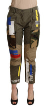 Load image into Gallery viewer, Dolce &amp; Gabbana Green Military Cargo Trouser Cotton Pants
