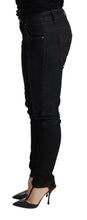 Load image into Gallery viewer, Acht Blue Washed Low Waist Skinny Denim Trouser
