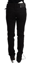 Load image into Gallery viewer, Acht Black Low Waist Skinny Denim Jeans Trouser
