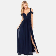 Load image into Gallery viewer, Long Floor Length Elegant Greek Style Pleated Dress

