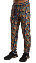 Load image into Gallery viewer, Dolce &amp; Gabbana Multicolor Patterned Joggers Silk Pants
