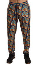 Load image into Gallery viewer, Dolce &amp; Gabbana Multicolor Patterned Joggers Silk Pants
