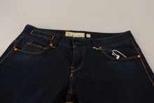 Load image into Gallery viewer, Acht Blue Washed Cotton Low Waist Skinny Denim Women Trouser Jeans
