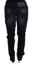Load image into Gallery viewer, Acht Blue Washed Cotton Denim Low Waist Loose Fit Trousers Jeans
