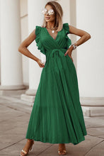 Load image into Gallery viewer, Ruffle Tie Detail Dress
