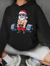 Load image into Gallery viewer, Women’s Santa Claus Christmas Hoodie
