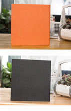 Load image into Gallery viewer, 16-inch 20 Pages Self Adhesive Photo Album DIY Scrapbook Rustic Linen Cloth Cover Personalize Album for Wedding Memory Album  Home Decor House Decoration DIY Memorable Gifts For Loved Ones
