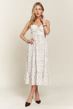 Load image into Gallery viewer, Beautiful Smocked Floral Dress Feminine &amp; Flowy Dress Romantic Floral Print Girl Dress
