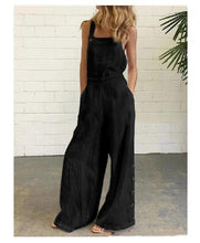 Load image into Gallery viewer, High-Waisted Sleeveless Wide-Leg Jumpsuit – 8 Colors, S–2XL
