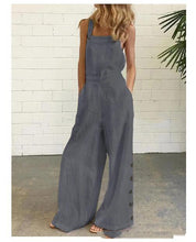 Load image into Gallery viewer, High-Waisted Sleeveless Wide-Leg Jumpsuit – 8 Colors, S–2XL
