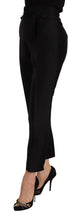 Load image into Gallery viewer, Dsquared² Black Wool High Waist Skinny Women Pants
