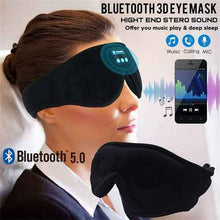 Load image into Gallery viewer, Wireless Call Stereo Music Blackout Sleep Eye Mask
