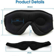 Load image into Gallery viewer, Wireless Call Stereo Music Blackout Sleep Eye Mask
