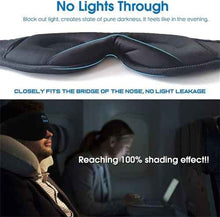 Load image into Gallery viewer, Wireless Call Stereo Music Blackout Sleep Eye Mask
