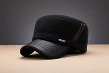 Load image into Gallery viewer, Winter Flat Hat – Classic Warm Wool-Style Newsboy Cap
