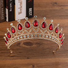 Load image into Gallery viewer, Bridal Crown Wedding Alloy Diamond Crown Fashion Elegant Headdress
