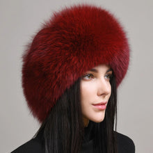 Load image into Gallery viewer, 🧢 Women’s Winter Genuine Leather Ethnic Style Ear Protection Hat
