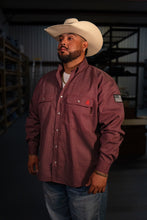 Load image into Gallery viewer, FR Pearl Snap Work Shirt - Rustline - With U.S Flag
