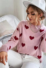 Load image into Gallery viewer, Heart Sweater
