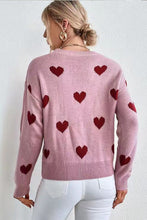 Load image into Gallery viewer, Heart Sweater
