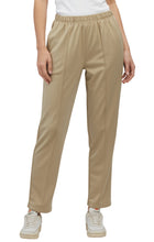 Load image into Gallery viewer, Womens Classic Poly Knit Pants - Pull On Slacks with Elastic Waist
