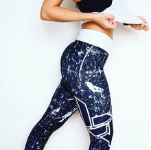 Load image into Gallery viewer, Digital Print Breathable Leggings – Women’s Stretch Pants
