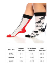 Load image into Gallery viewer, Crew Socks for Men and Women Colorful Cotton 6-Pack - 360
