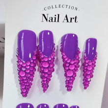 Load image into Gallery viewer, 10PCS Handmade Luxurious Bling Press-On Nails
