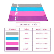 Load image into Gallery viewer, Resistance Bands Sealing Elastic Booty Sport Bodybuilding Rubber Band For Fitness Gym Leagues Equipment Sports Mini Yoga

