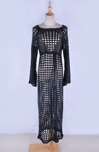 Load image into Gallery viewer, Crochet maxi cover up
