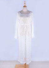 Load image into Gallery viewer, Crochet maxi cover up
