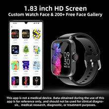 Load image into Gallery viewer, SmartTech 1.83'' Waterproof Smart Watch - Call &amp; Message Alerts, Sleep Monitoring, Sports Pedometer for iPhone &amp; Android
