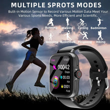 Load image into Gallery viewer, SmartTech 1.83'' Waterproof Smart Watch - Call &amp; Message Alerts, Sleep Monitoring, Sports Pedometer for iPhone &amp; Android
