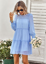 Load image into Gallery viewer, Swiss Dot Tiered Dress
