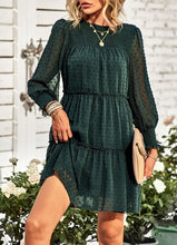 Load image into Gallery viewer, Swiss Dot Tiered Dress
