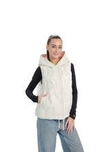 Load image into Gallery viewer, ⇆ Reversible Light Insulated Vest Powder | Ivory
