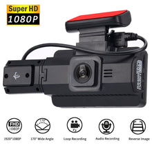 Load image into Gallery viewer, 3-Inch Dual Lens Car Dash Cam - Your Ultimate Vehicle Guardian

