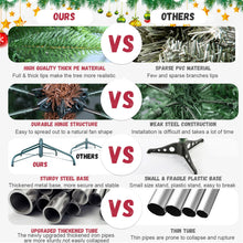 Load image into Gallery viewer, 5 FT Pre-Lit Aspen Fir Artificial Christmas Tree
