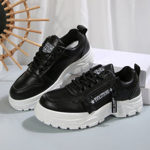 Load image into Gallery viewer, Women’s Lace‑Up Side‑Zipper Sports Sneakers
