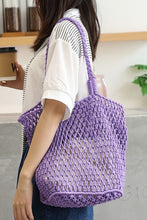 Load image into Gallery viewer, Braided Net Tote Bag
