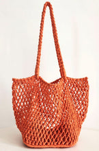Load image into Gallery viewer, Braided Net Tote Bag
