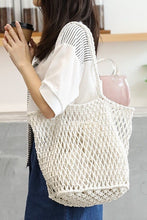 Load image into Gallery viewer, Braided Net Tote Bag
