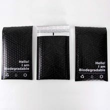 Load image into Gallery viewer, ™ 100% Biodegradable Bubble Mailers,25Pcs Padded Packaging Wrap Envelopes Pouches Eco Friendly No Glue, No Plastic, Christmas Wrapping (6 X 10)
